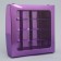 Box for sweets, confectionery packaging, 16 cells "violet", 18.9 x 18.9 x 3.8 cm