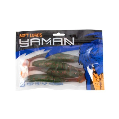 The Yaman Pro Springy Shad, 15.2 cm, color #09. Packaging 4 pcs.-4