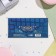 Money envelope "Congratulations!" Blue background, patterns, 16.5x8 cm