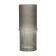 Decorative vase of combined glass, 111 × 111 × 255 mm, color gray color
