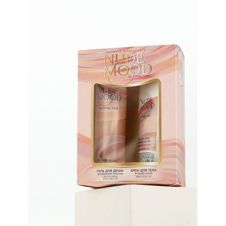 Gift set Ural Lab: shower gel 250 ml and body cream 200 ml, aroma of berries-9