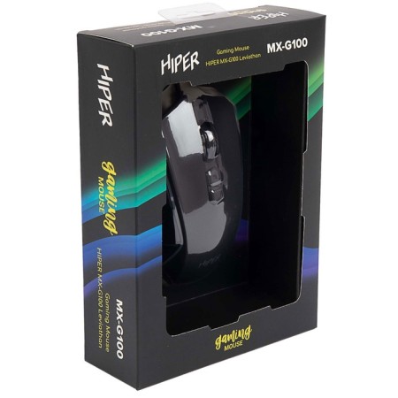 Hiper MX-G100 Leviathan Game Mouse, black-6