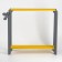 Stage-Column for Flora flowers, 49x59x23 cm, gray-yellow