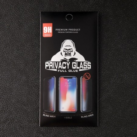 Protective glass for the iPhone 15 Plus, Antishpion, 9h, 0.33 mm, black frame-2