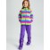Set for girls: sweatshirt, trousers, height 98 cm