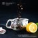 Keramic teapot with a metallic sieve "Conversation", 200 ml