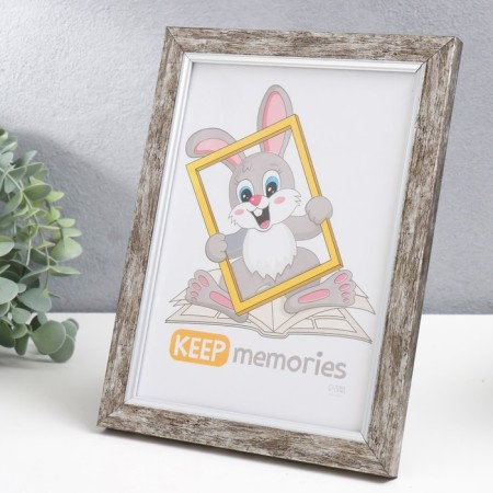 Photo frame Plastic "Plaza" 15x21 cm (glass), 2014-b70VM-1