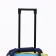 Small suitcase 20 ”, a road bag with a zipper, blue/orange color