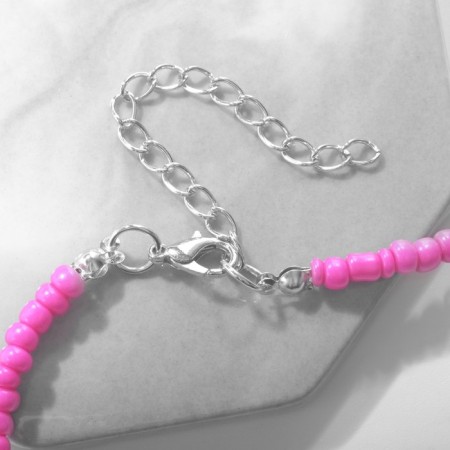 Pendant "Bear" toy, pink color, 45 cm-1