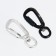 Carabiner with a bayonet coupling and a vertluge, 9x4 cm, 400 kg, mix