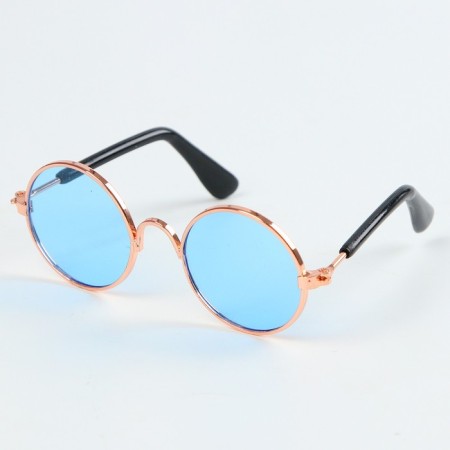 Glasses for toys, blue color-1