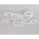 LED ceiling LED with Ambrella Light, Original, Fa4476, 5XLED, 98 W, 7350LUM, 3000-6400K, white color, white