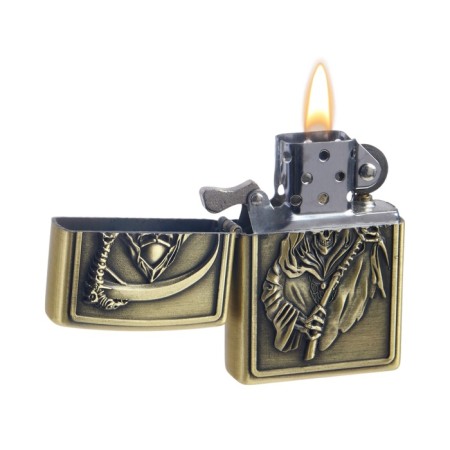 Gasoline lighter "with a scythe"-2