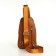 Lightning bag bag, Fidelio Largo, genuine leather, brown color