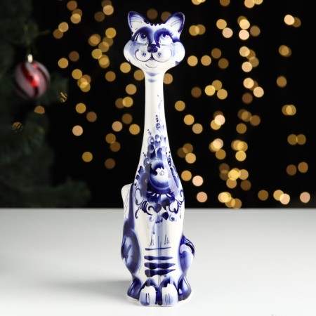 Souvenir "Cat Everest", Gzhel-1