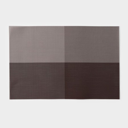 Serving napkin on the table "mood", 45 × 30 cm, brown color