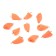Cargo of a bullet exentrik painted pissy Yaman 10 pcs., 24 g, orange