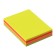 Block with a sticky edge, 100 sheets, 5 colors, fluorescent