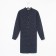 Shirt (shirt) female kaftan “points”, blue color, size 40-42