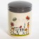 Bank for bulk products Elrington "Striped Cat", with a lid, 730 ml