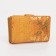 Women's wallet on magnet, yellow color