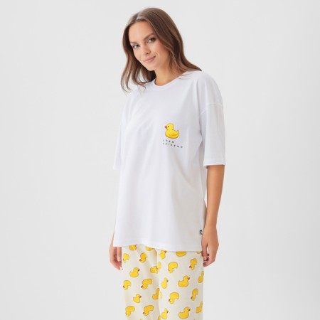 Women's pajamas (T-shirt and trousers) KAFTAN DUCK RR 44-46-1