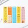 A set of cardboard bookmarks with hints, 5 pcs "Funny animals"