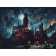 Diamond mosaic with full filling on the canvas "Castle", 30 x 40 cm