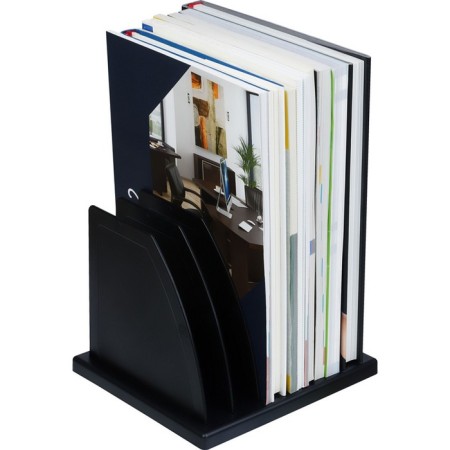 Stand for magazines and papers (sorter) Istanm, team, 6 departments, black-7