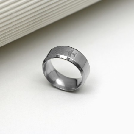 Ring and suspension with the projection "In my heart" 9 x 6 cm-2