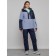 Ski suit, size 44, purple color