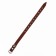 Leather collar on synthetic winterizer, dimensionless, 54 x 2.5 cm, Osh 19-47 cm, brown