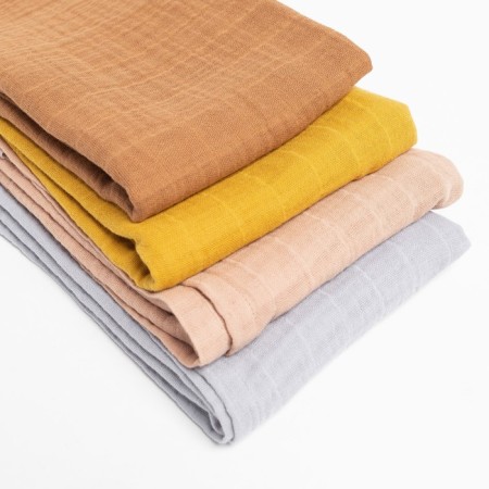 Mushinnoye towel Lovelife, 50*90 cm, cinnamon, 100% HL, 3-p, 180 g/m2-5