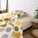 Bed linen 2pas Night is delicate leaf fall 175x215 cm, 180x215 cm, 70x70 cm 2pcs, calico, 120g, hl 100%
