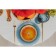 Plate Glass Dunch Dailers "Juicy Orange", D = 20 cm