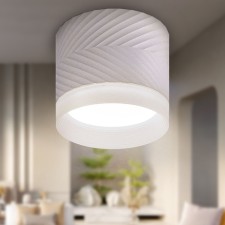 Светильник OL38 WH 1х15Вт под GX53 IP20 белый 8,2х8,2х7 см