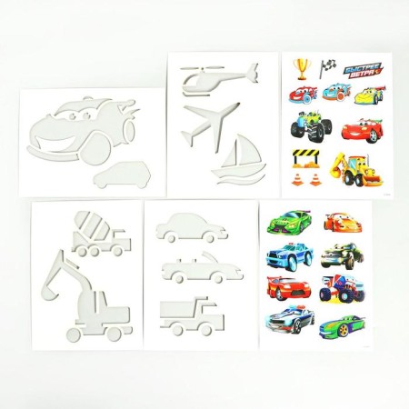 Drawing set "Learning to draw: cars"-3