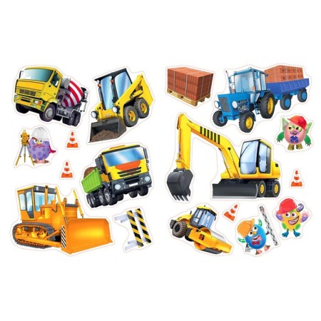Book with stickers "Construction machines"-2