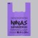 Boas package, plastic shirt, purple, reinforced 30 x 55 cm, 24 μm
