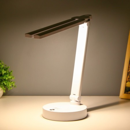 Anger table lamp LED 5W USB AKB White 25.5x14.5x32 cm Risalux-4