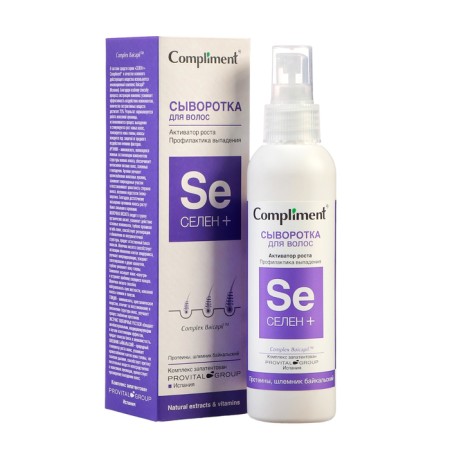 Compliment Hair Compliment selenium+ growth activator, loss prevention, 150 ml