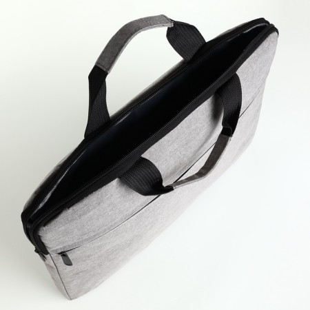 Laptop bag, gray color-5