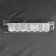 Organizer for storing trifles, 25.5 × 5.5 × 4 cm, transparent color