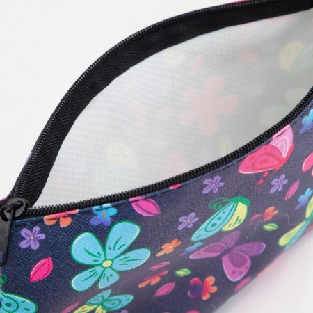Cosmetic bag with lightning, purple color/multi -colored-2