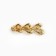 Hairpiece specially for you gold, 5.5 x 2 cm