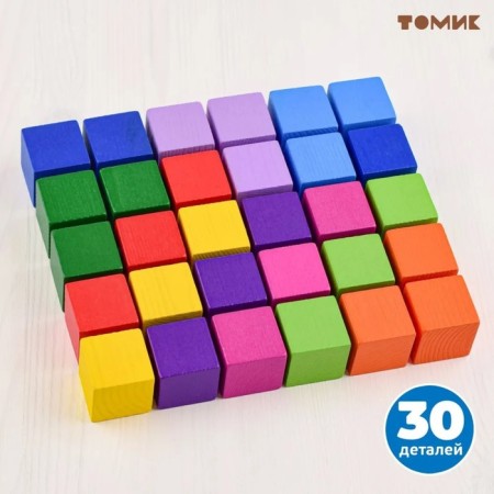 Cubes "Color" 30 pcs.-1