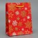 Laminated vertical "Star snowflakes", S 12 x 15 x 5.5 cm, New Year