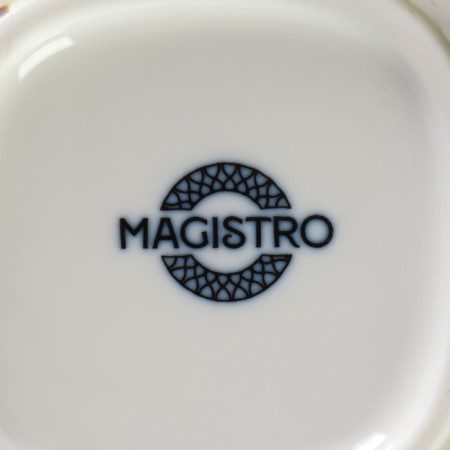 Набор кружек фарфоровых Magistro Mediterana, 2 предмета: 320 мл, цвет бежевый-3