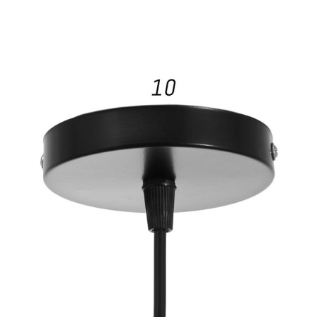 Lamp Bayerlux 69950/1 E27 40W Black 22x22x22-122 cm-4
