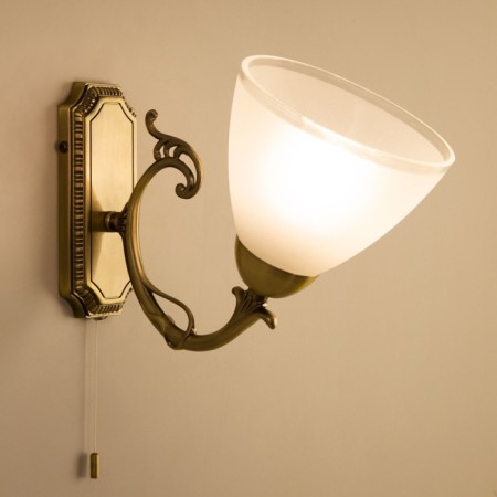 Sconces Citilux "Latur" CL413411, 14x20 cm, 1x75W, E27, brown color-3